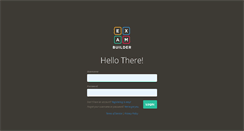 Desktop Screenshot of instructor.exambuilder.com